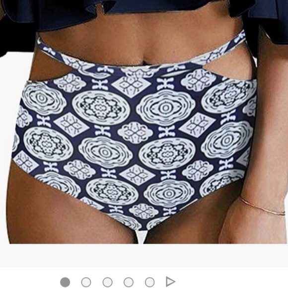 Tempt Me Other - Tempt Me High Waisted Bikini Bottoms